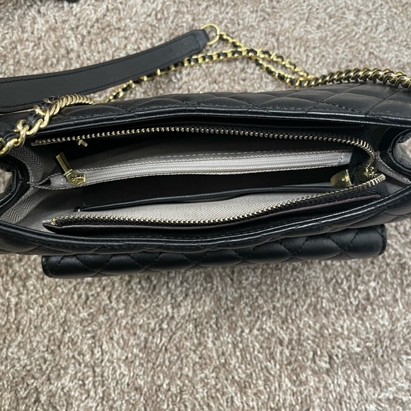 Black Diamond Quilt Handbag - Top Grain Cowhide leather - Picture 14 of 15